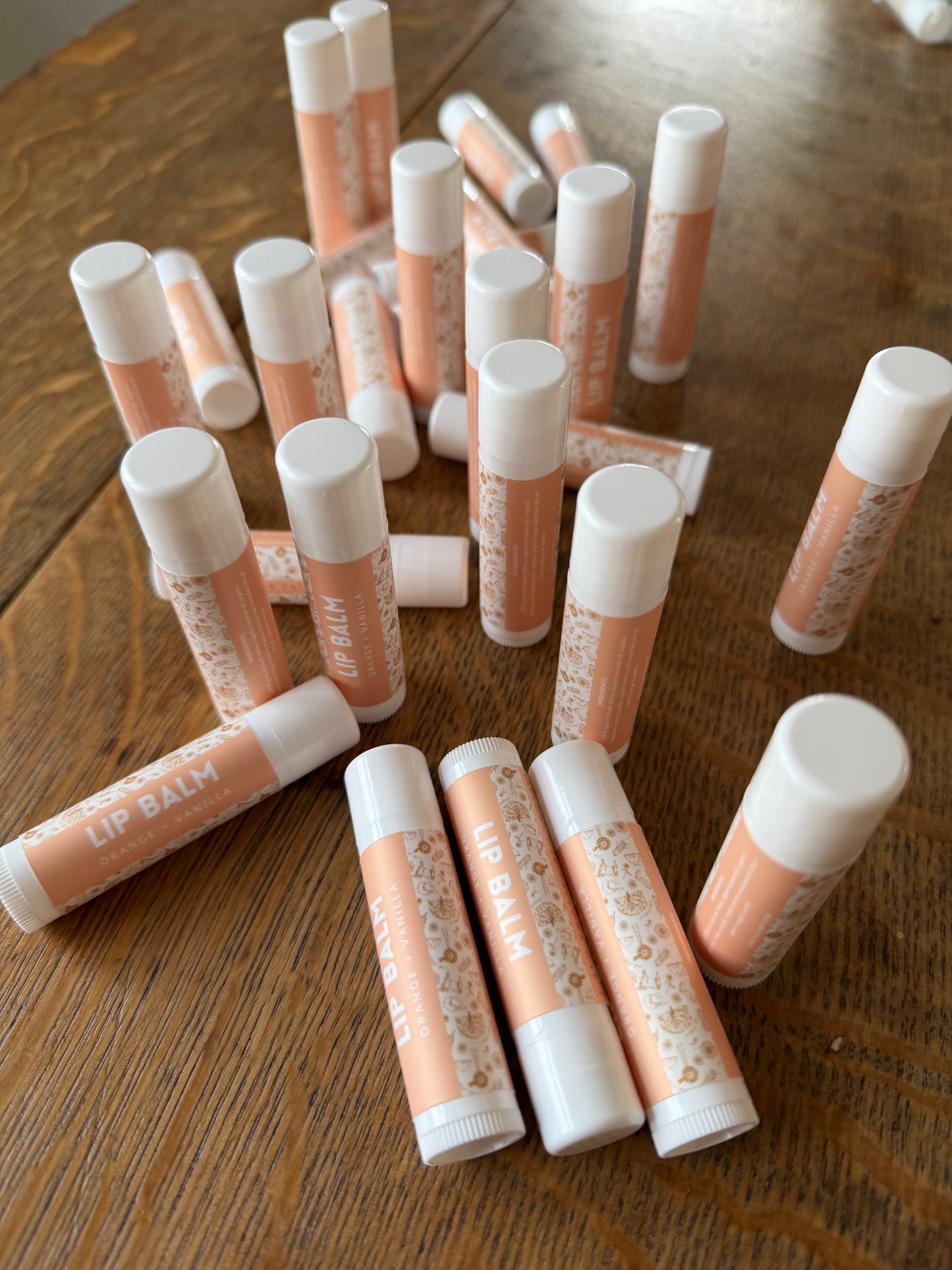 Orange + Vanilla Tallow Lip Balm