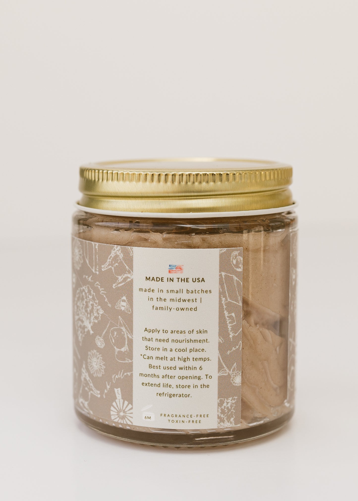 Latte Whipped Tallow (coffee + vanilla infused)