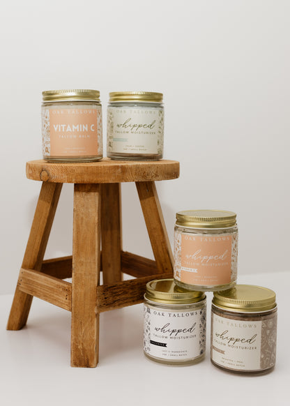 Latte Whipped Tallow (coffee + vanilla infused)